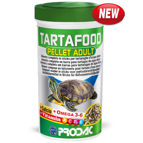 Hrana uscata pentru broaste testoase Prodac Tartafood Pellet Adult 1200ml 260g